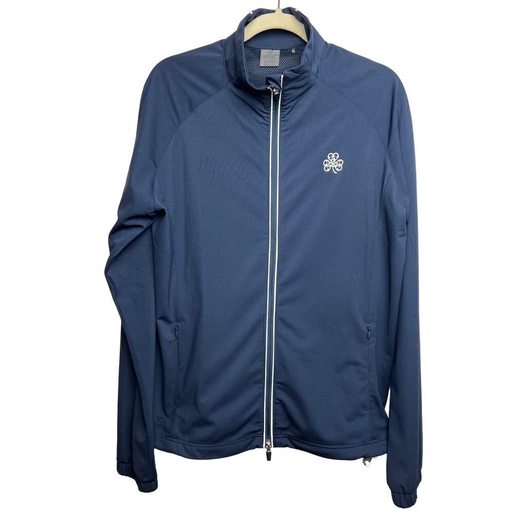 Kate Lord Navy Zip Jacket Women's Sz. L